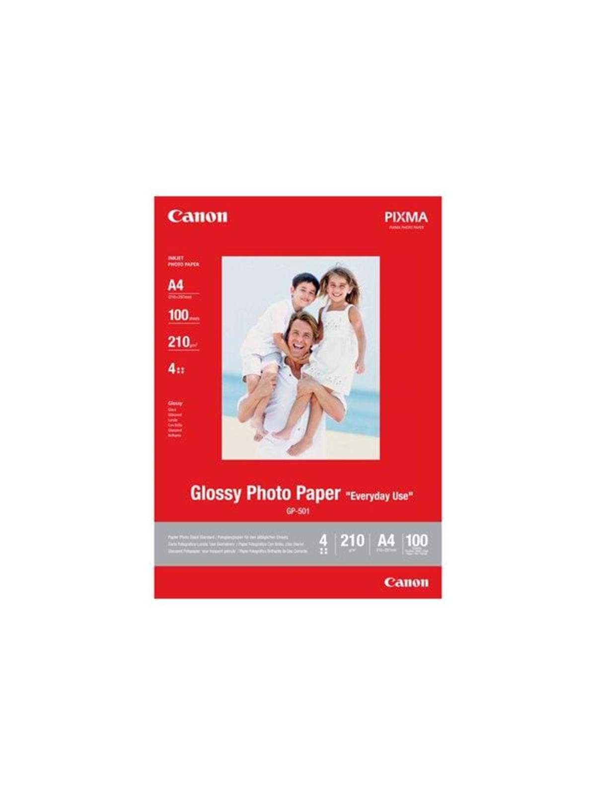 Canon Paper Gp-501 / 0775b001 Glossy A4 - Papier Fotopapier Und Etiketten