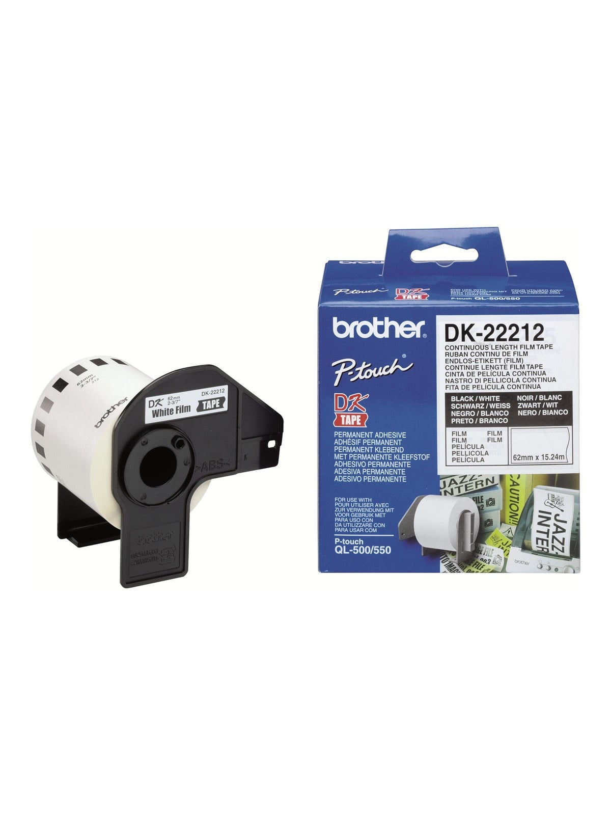 Brother Dk22212 - Papier Fotopapier Und Etiketten - Dk-22212