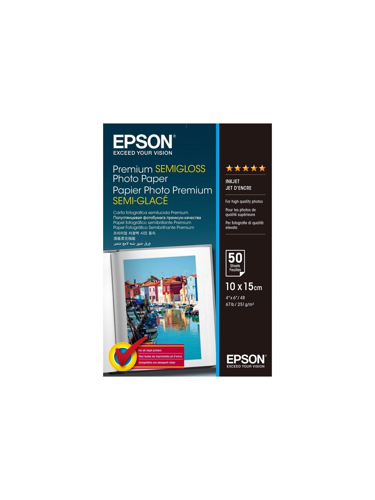 Epson Premium Semigloss Photo Paper Image