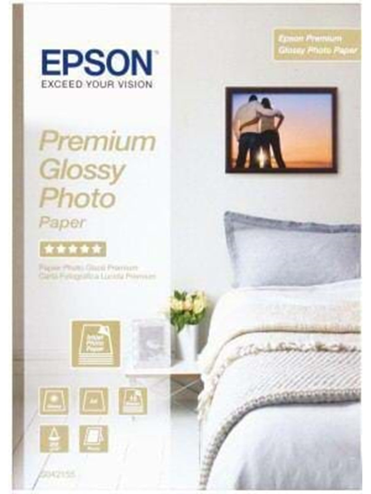 Epson Premium Glossy Photo Paper - Papier Fotopapier Und Etiketten - C13s042155