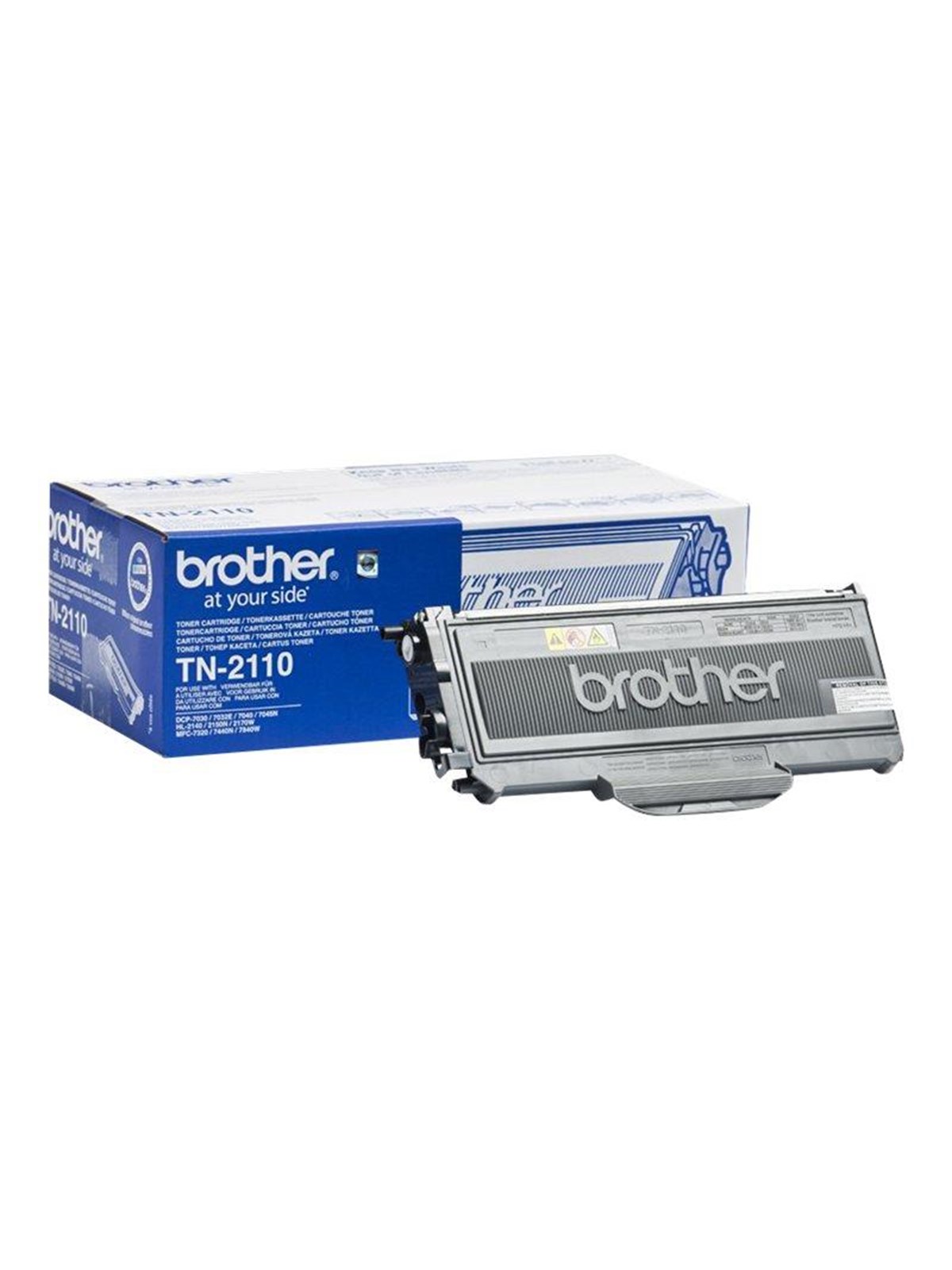Brother Tn2110 / Tn-2110 Black Toner - Tonerpatrone Schwarz - Druckerzubehoer Tinte Toner