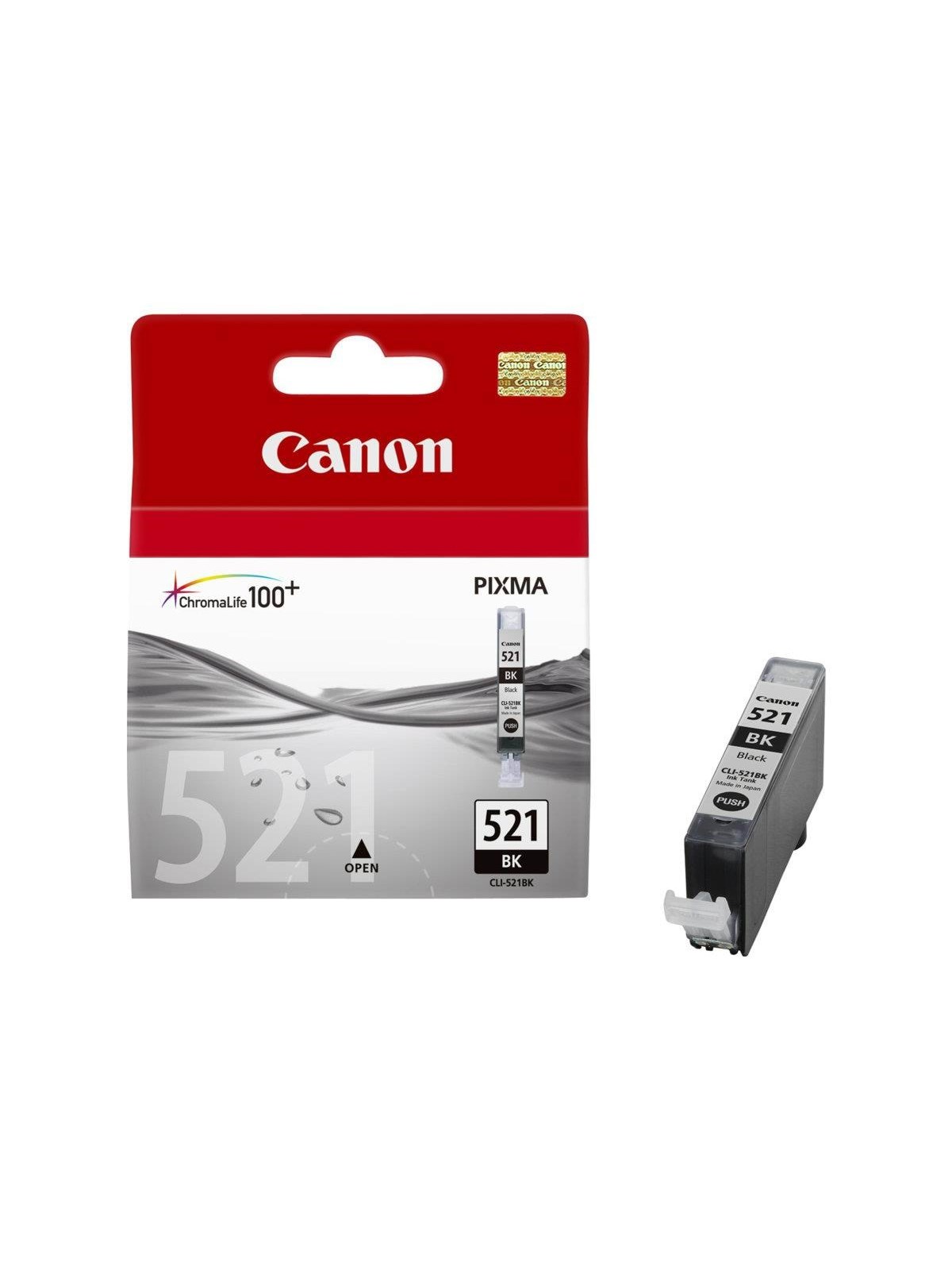 Canon Cli-521 / 2933b001 Black - Druckerzubehoer Tinte Toner