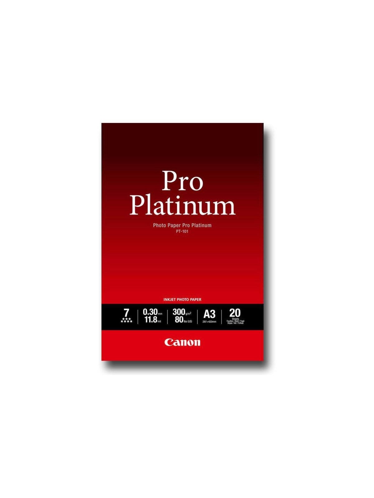 Canon Paper Pt-101 / 2768b017 Pro Platin - Papier Fotopapier Und Etiketten