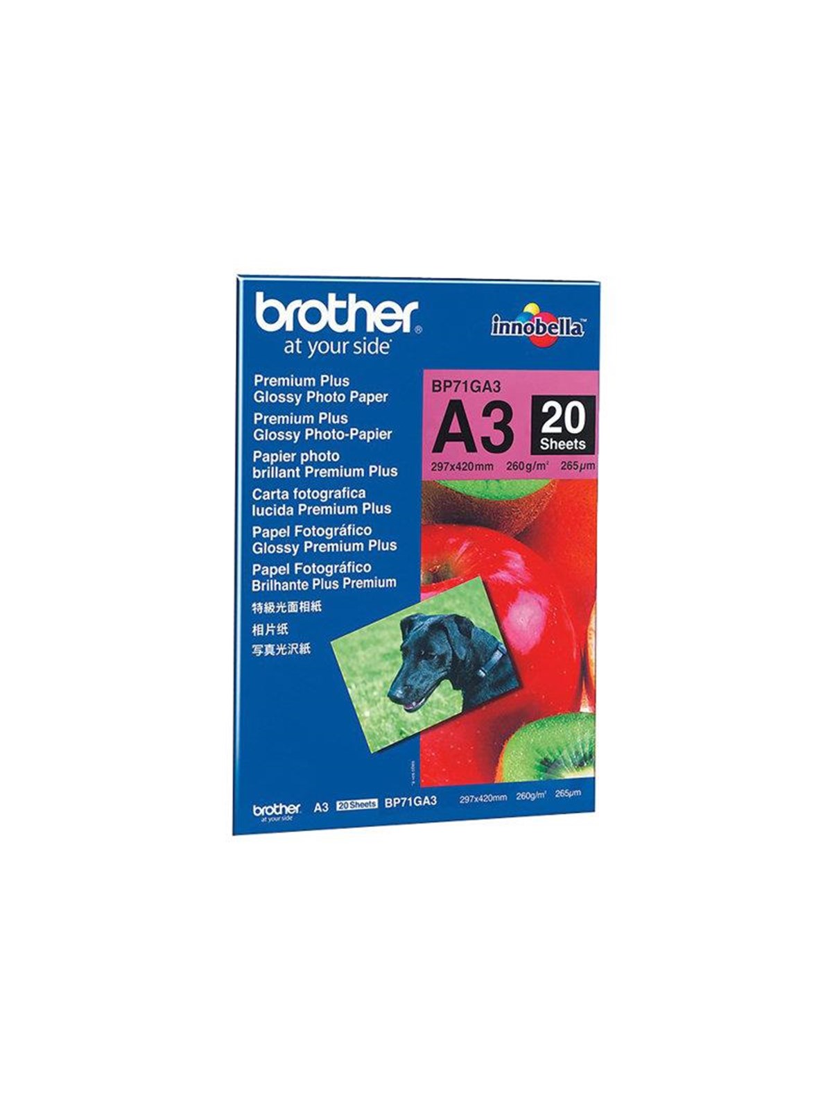 Brother Innobella Premium Plus Bp71ga3 - Papier Fotopapier Und Etiketten