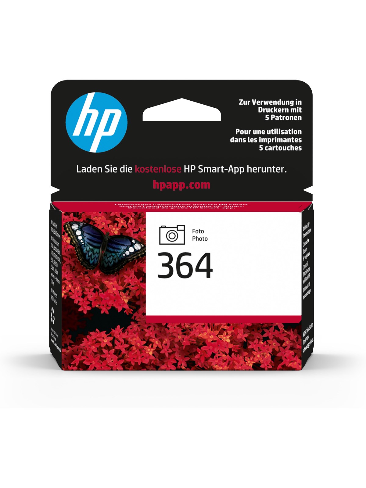 HP 364 / Cb317ee Photo Black Ink - Druckerzubehoer Tinte Toner