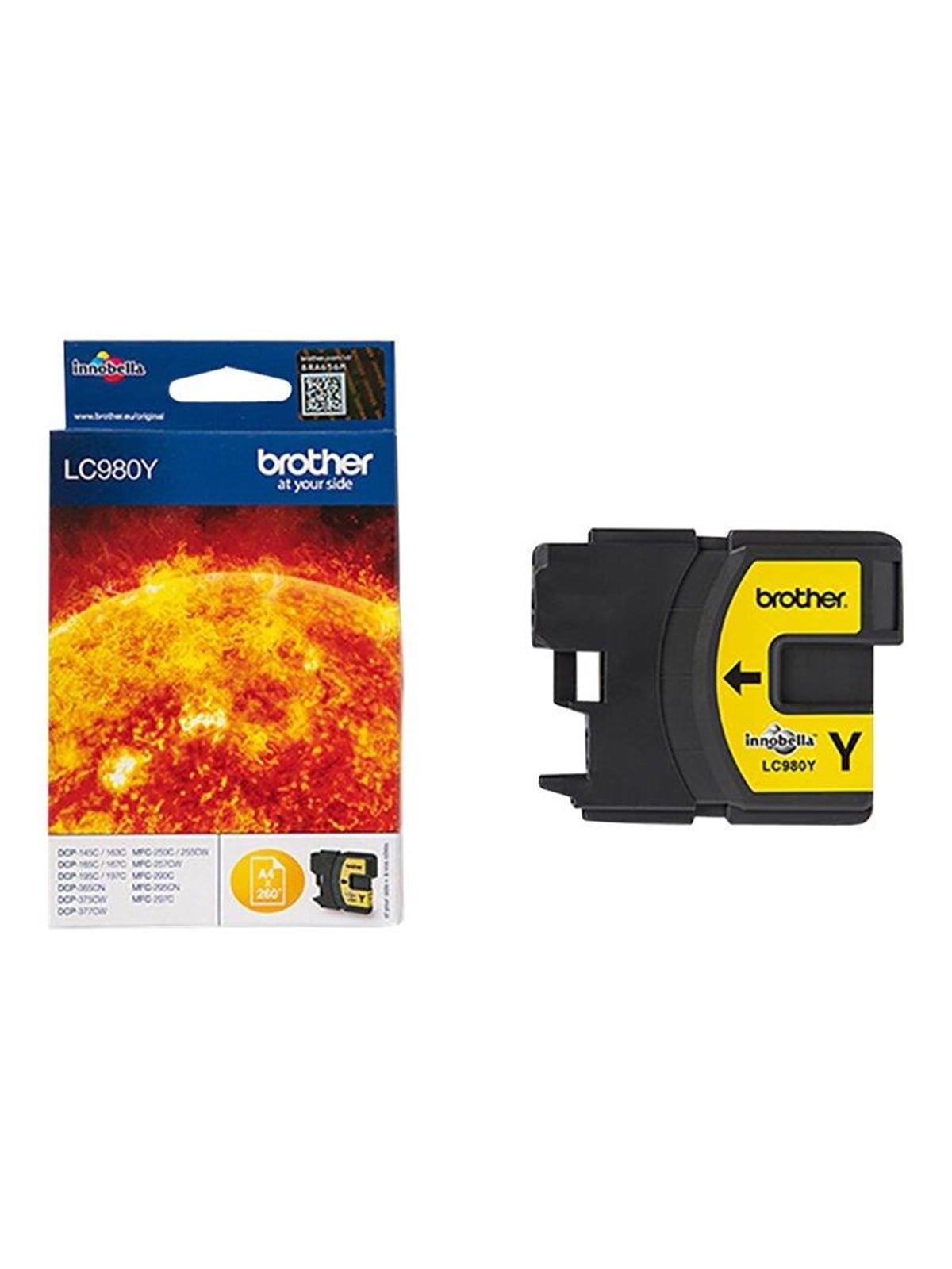 Brother Lc980y / LC 980y Yellow Ink - Druckerzubehoer Tinte Toner
