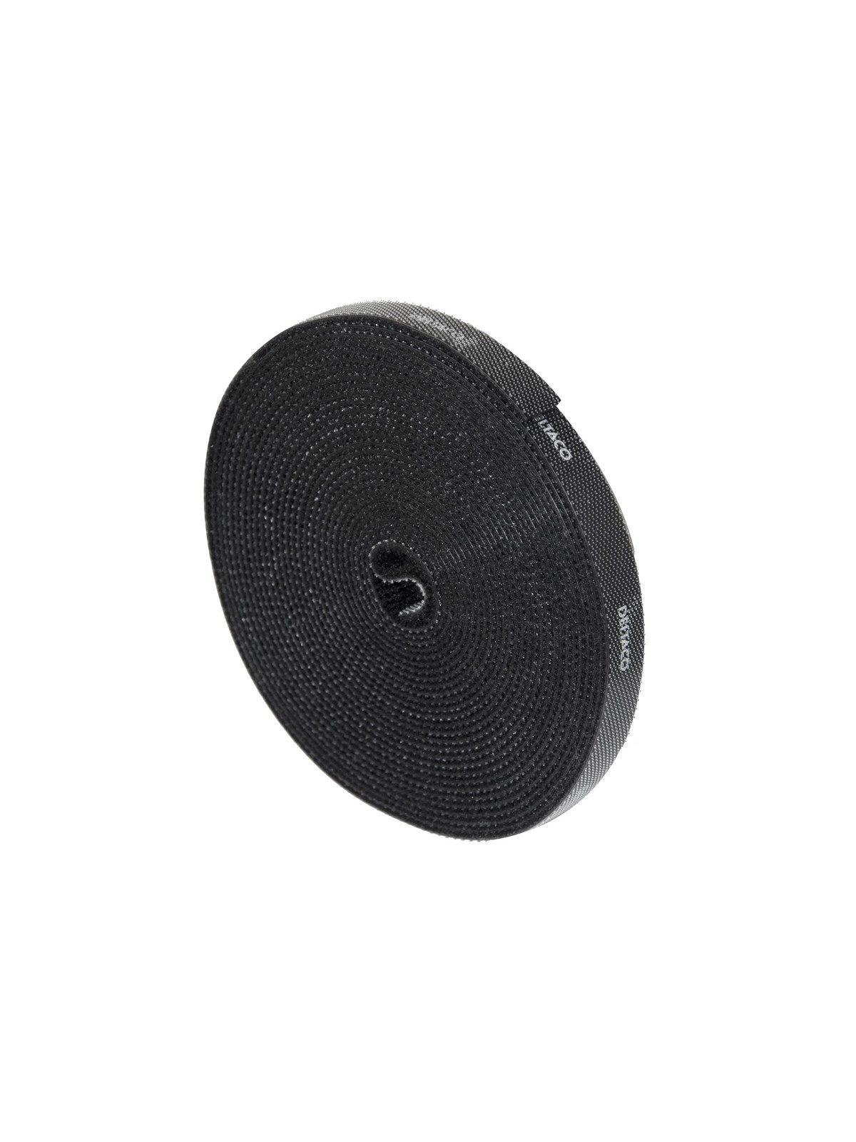 Deltaco Hook And Loop Cable Tie 5m - Black - Kabelkanal Kabelschlauch - Cm05s