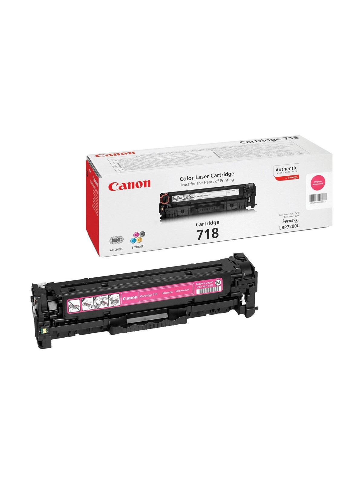 Canon Crg 718 / 2660b002 Magenta - Druckerzubehoer Tinte Toner