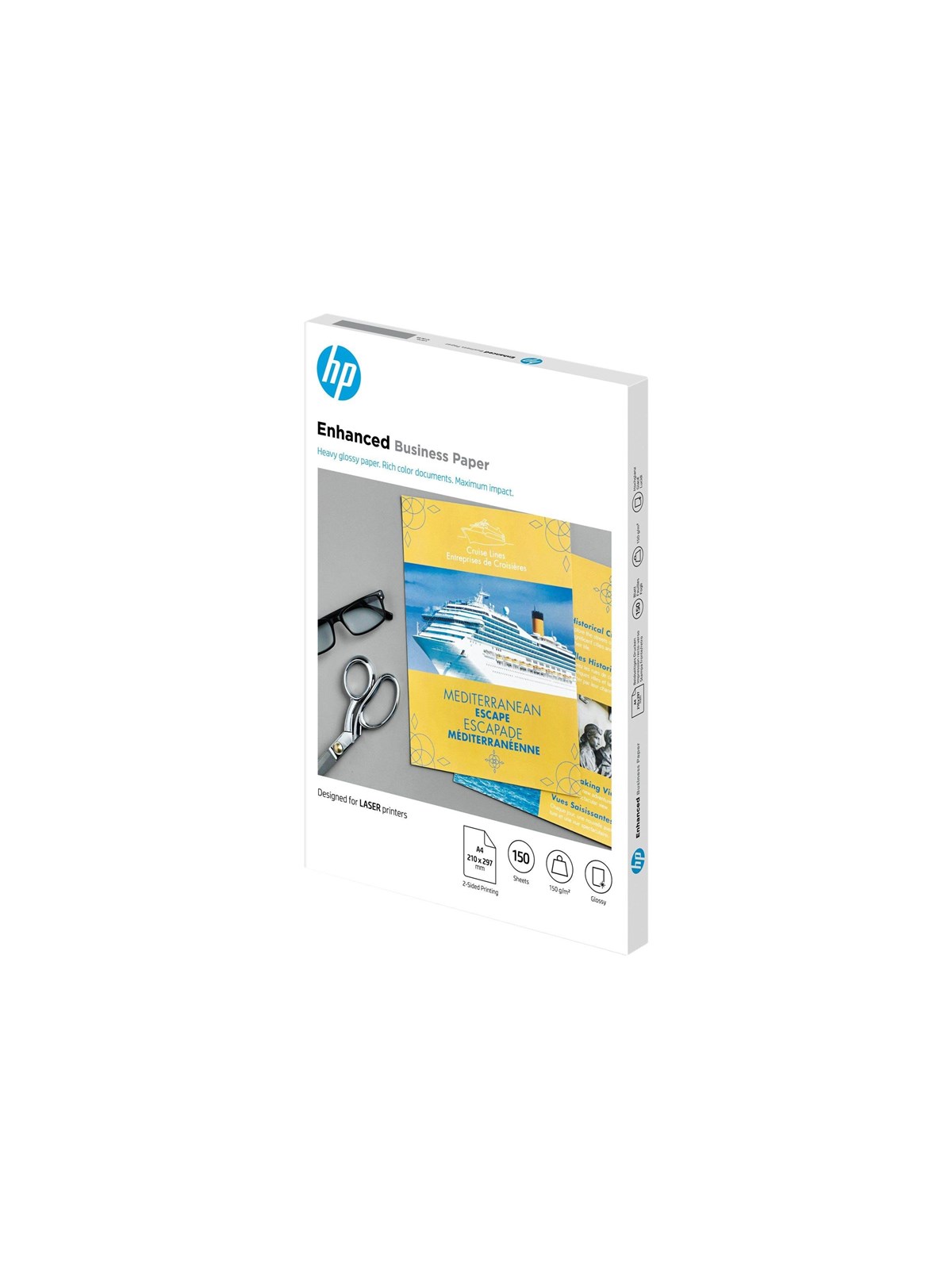 HP Paper/pro Laser Gloss A4 150sh 150g - Papier Fotopapier Und Etiketten - Cg965a