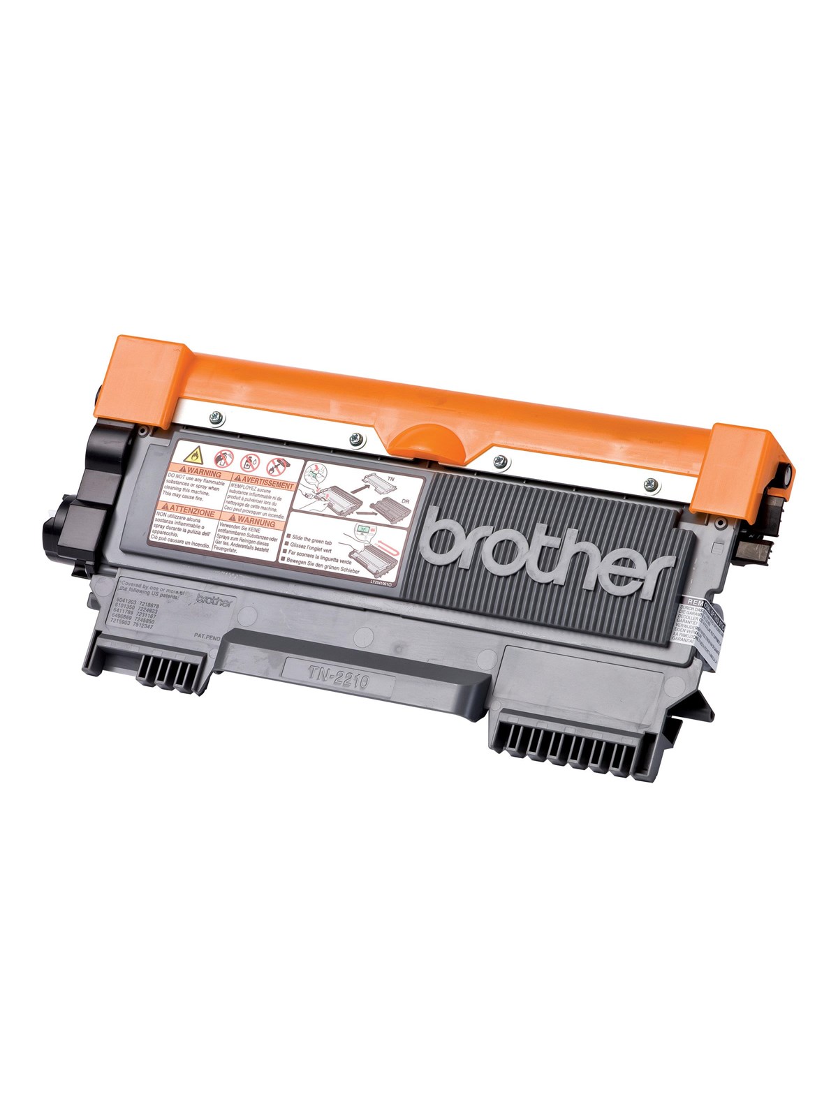 Brother Tn2210 / TN 2210 Black Toner - Tonerpatrone Schwarz - Druckerzubehoer Tinte Toner