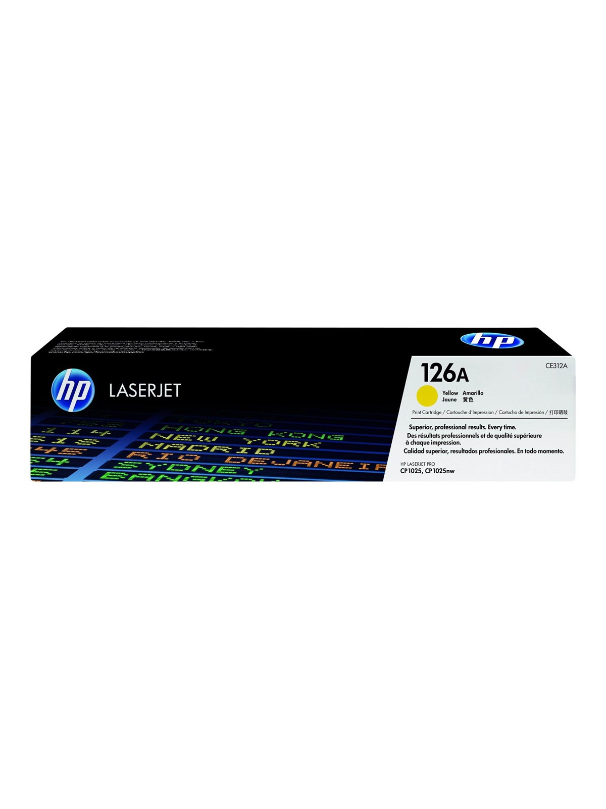 HP 126a / Ce312a Yellow Toner - Tonerpatrone Gelb - Druckerzubehoer Tinte Toner