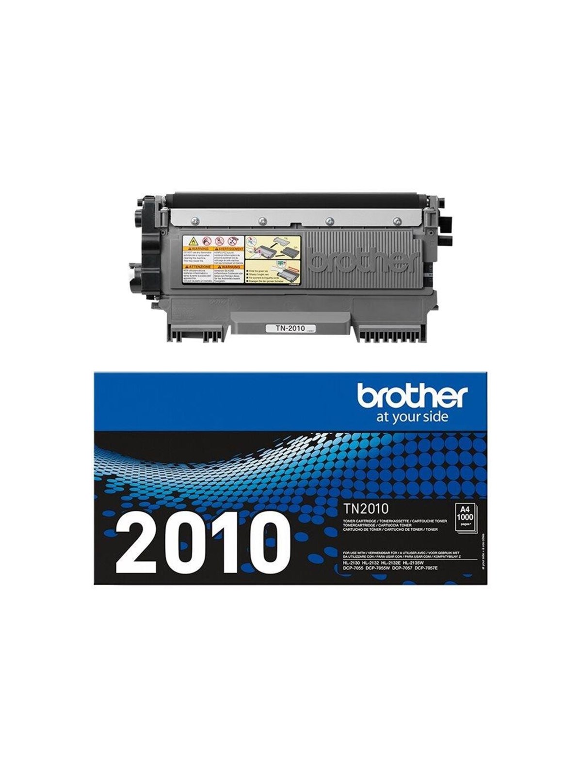 Brother Tn2010 / TN 2010 Black Toner - Tonerpatrone Schwarz - Druckerzubehoer Tinte Toner