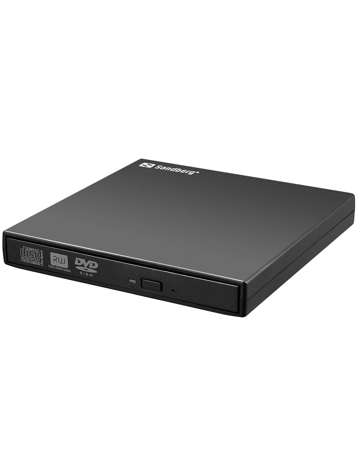 Sandberg Usb Mini Dvd Burner - Dvd-rw (Brenner) - Usb 2.0 - Schwarz - Optisches Laufwerk Dvd BR Floppy - 133-66