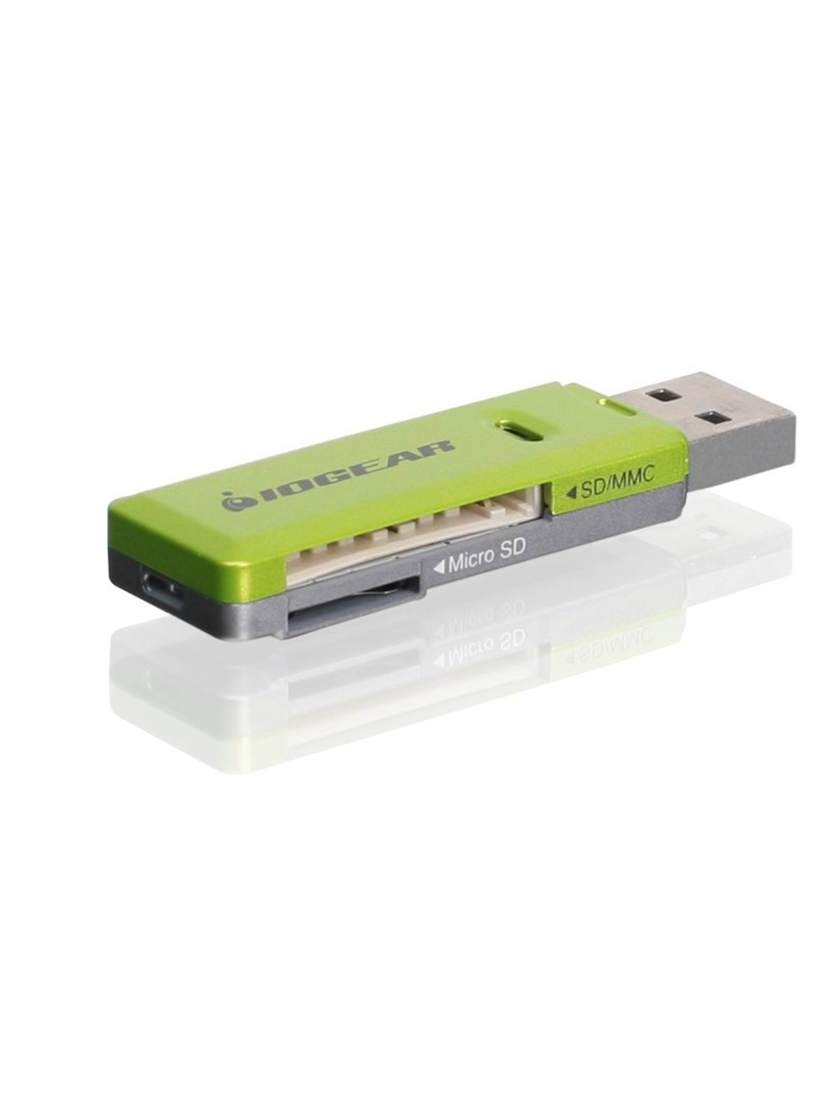 IOGEAR SD/MicroSD/MMC Card Reader/Writer GFR204SD - Kartenleser