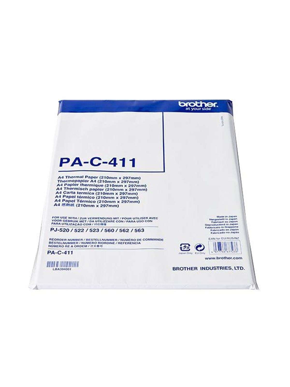 Brother Pa-c-411 - Pocketjet Paper - Papier Fotopapier Und Etiketten - Pac411