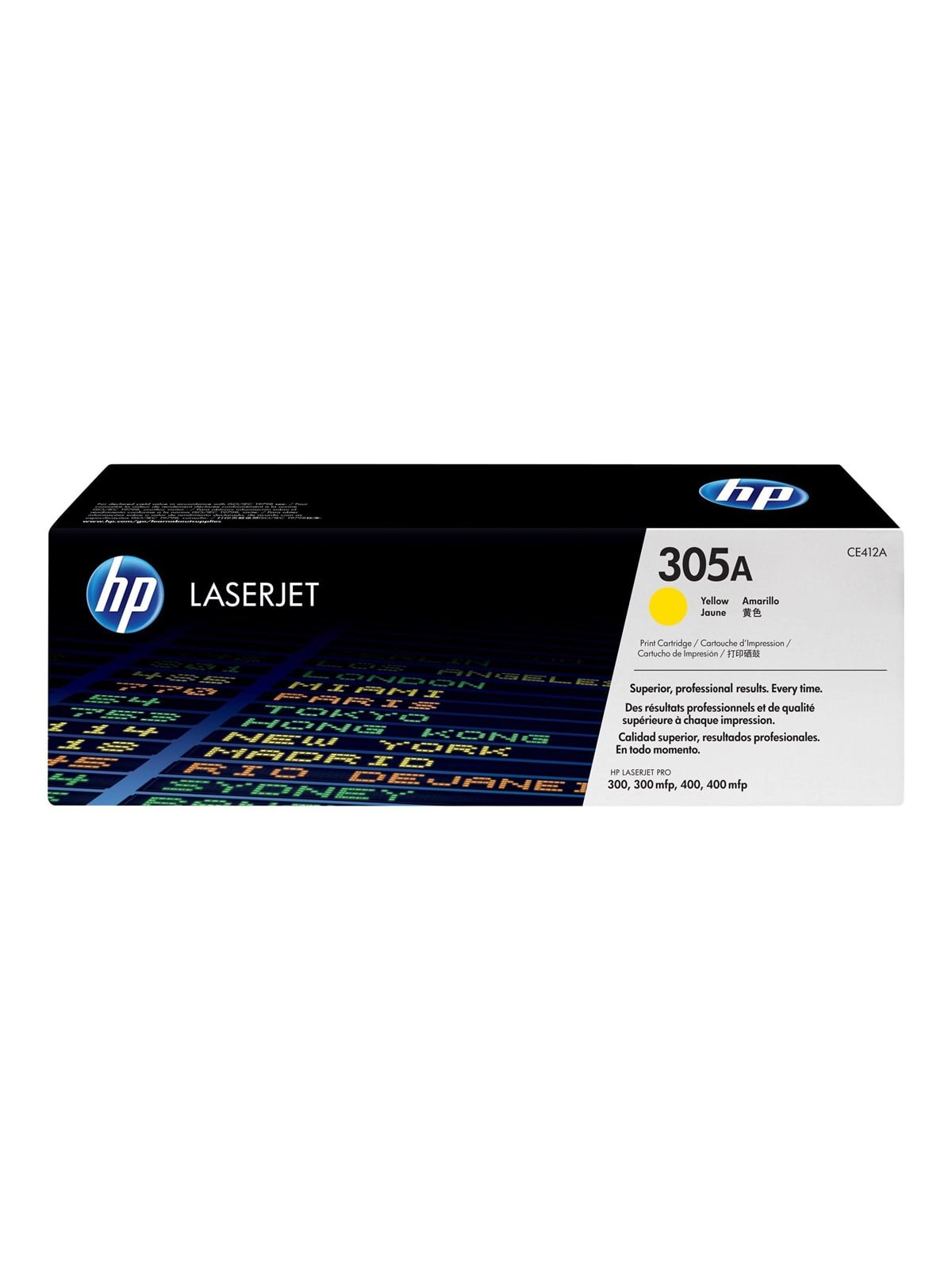 HP 305a / Ce412a Yellow Toner - Tonerpatrone Gelb - Druckerzubehoer Tinte Toner