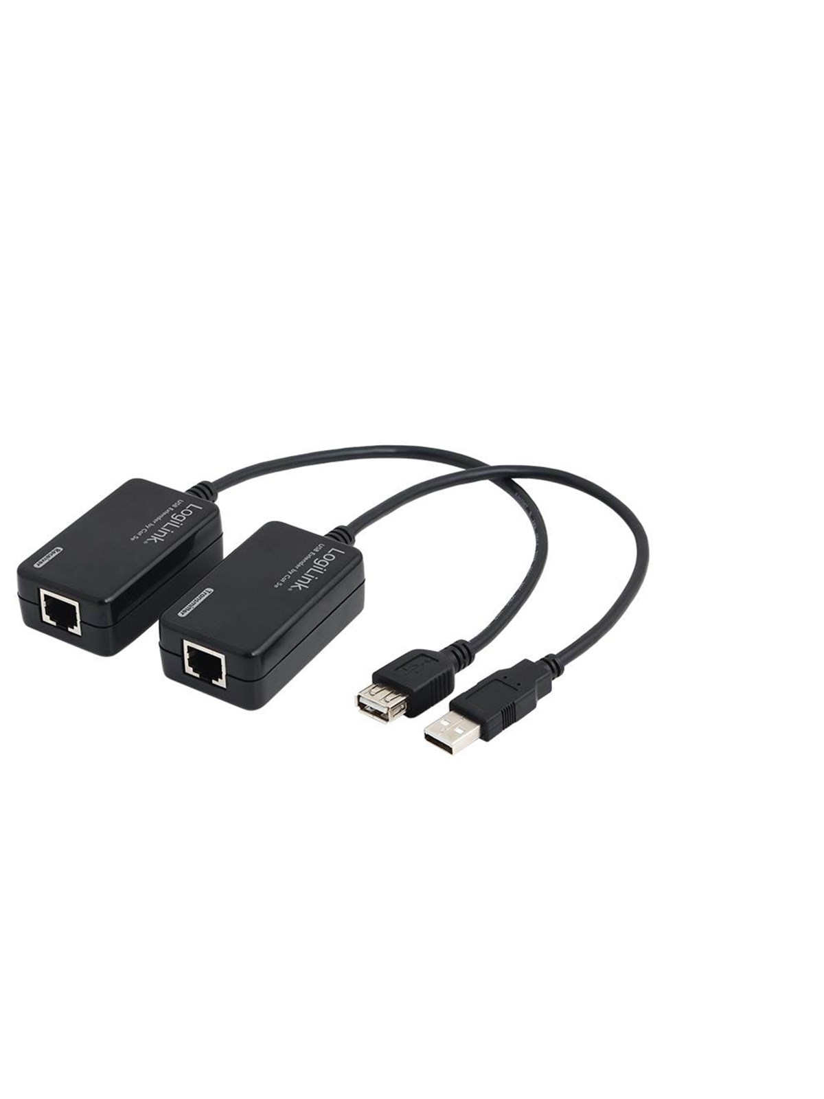 Logilink Ua0021d Usb Line Extender Over Cat 5/5e/6 - Repeater Transceiver