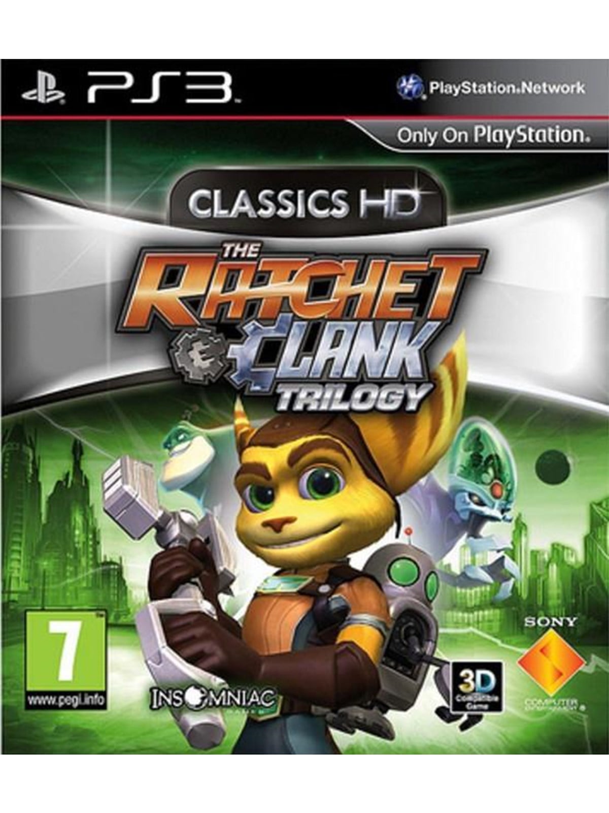 Ratchet & Clank Trilogy: HD Collection - Sony Playstation 3 - Action/abenteuer - Pegi 7 - Spiele - 711719229933
