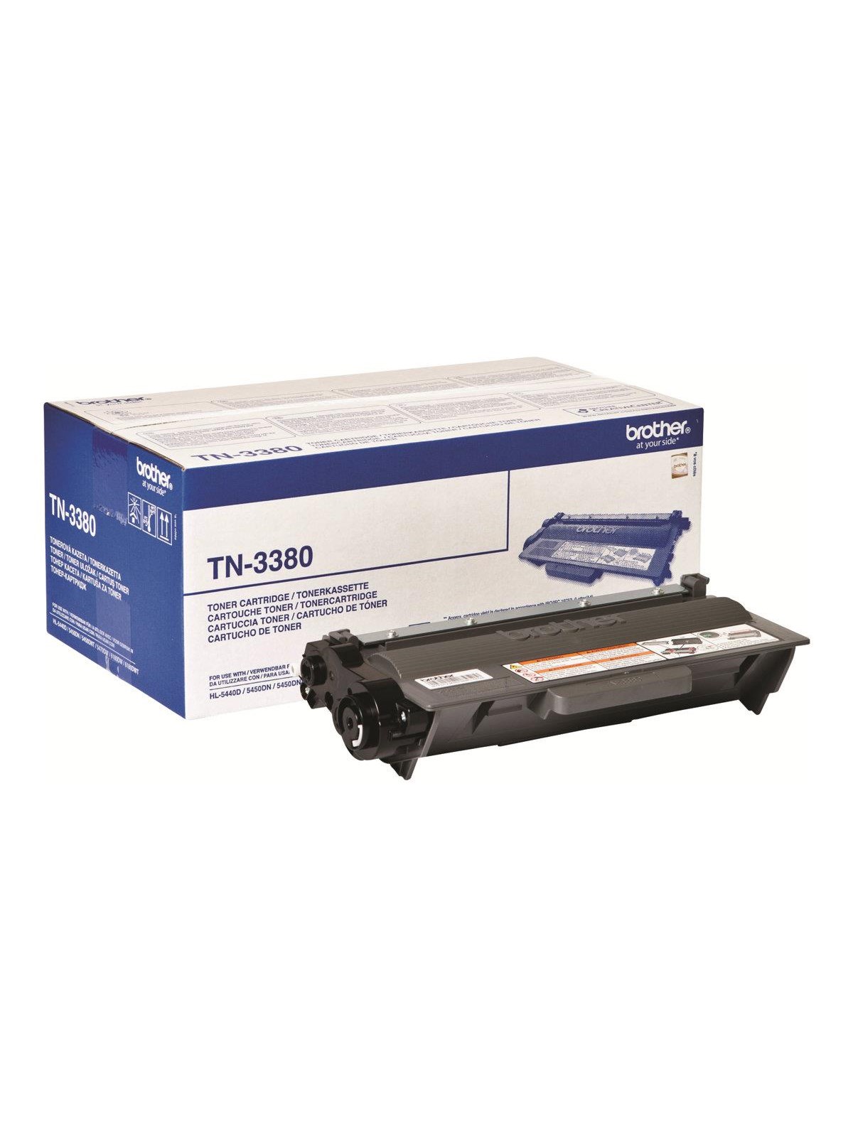 Brother Tn3380 / TN 3380 Black Toner - Tonerpatrone Schwarz - Druckerzubehoer Tinte Toner