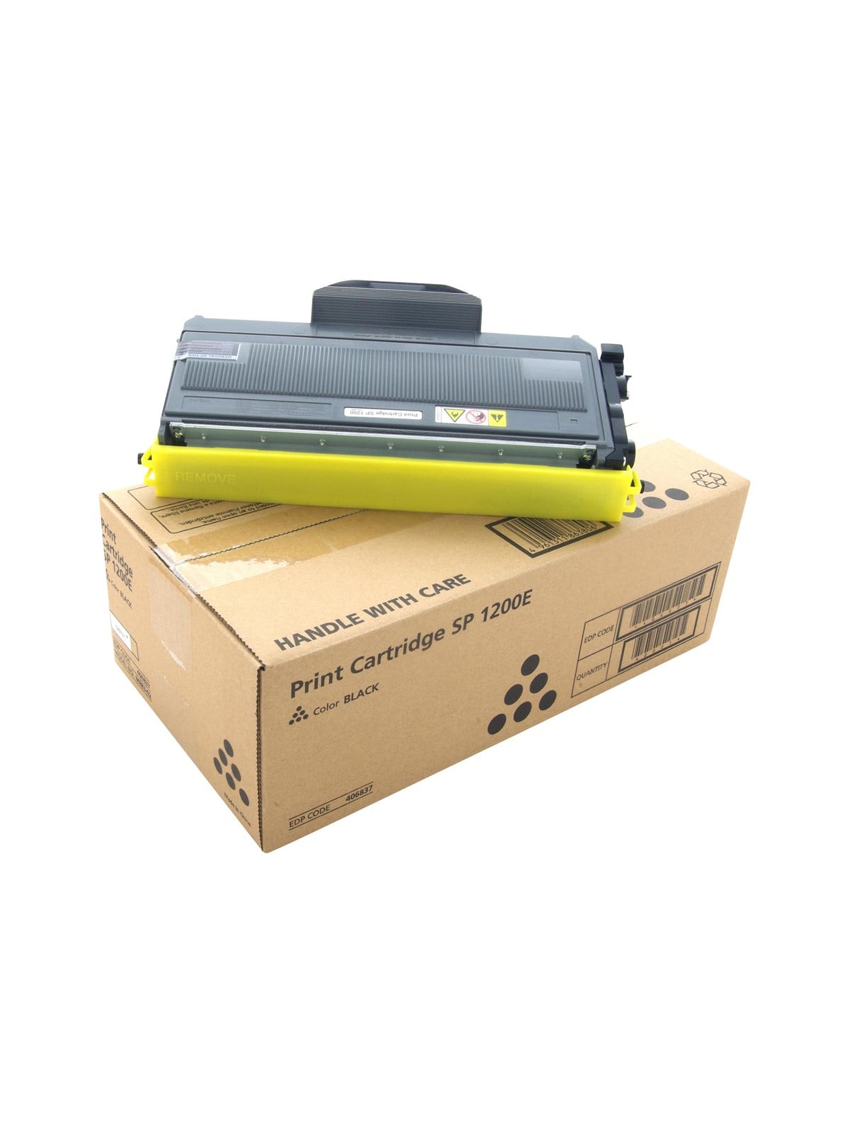 Ricoh 406837 / Type 1200e Black Toner - Druckerzubehoer Tinte Toner