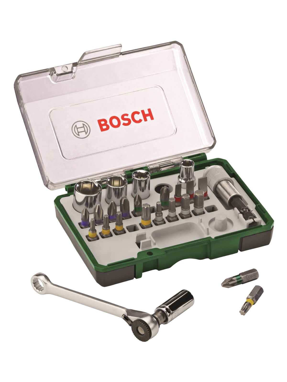 Bosch Screwdriving Set Mit Mini Ratchet - Bohrer Bits - 2607017160