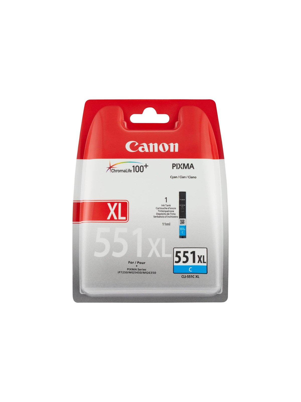 Canon Cli-551xl / 6444b001 High Cyan - Tintenpatrone Cyan - Druckerzubehoer Tinte Toner