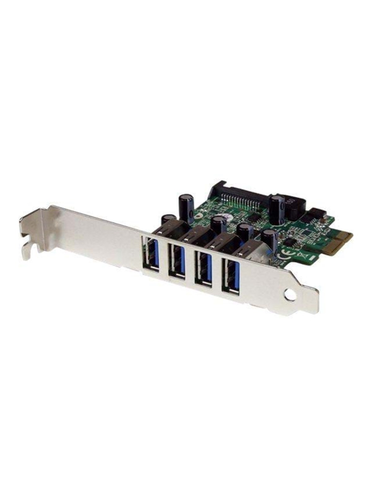 4 Port Pci Express Pcie Superspeed Usb 3.0 Kontroller Card Adapter Mit Sata Strom - Controller - Pexusb3s4v