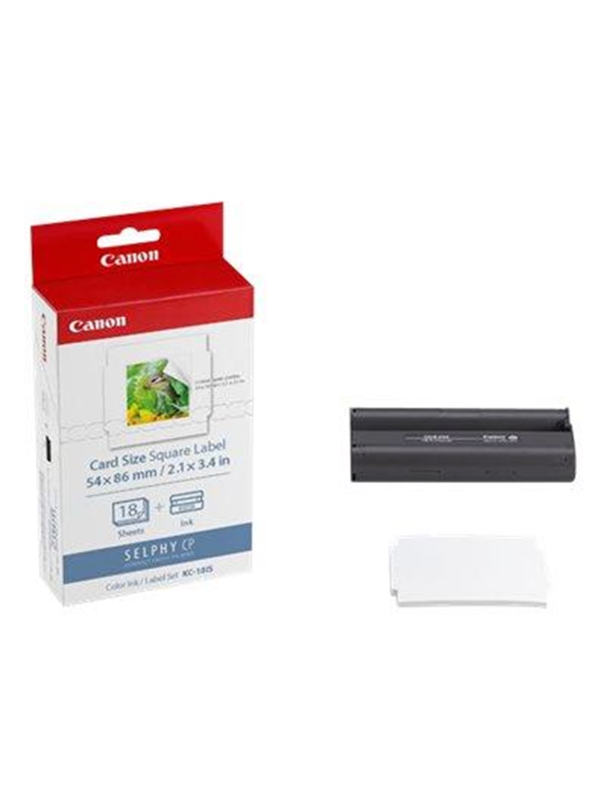 Canon Kc-18is Color Ink Stickers Set For Selphy - Papier Fotopapier Und Etiketten - 7429b001