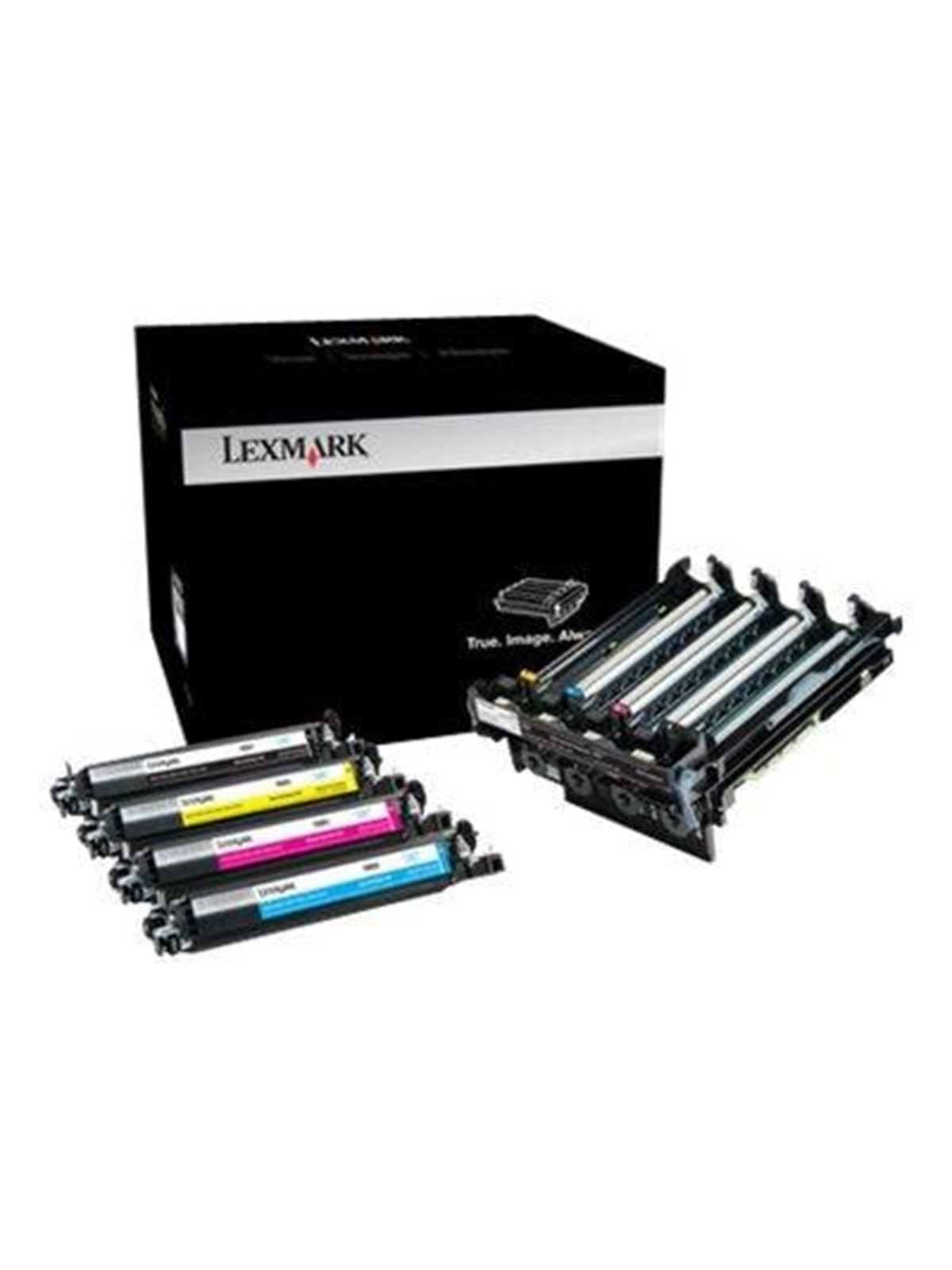 Lexmark 700Z5 Black & Colour Imaging Kit / 70C0Z50 - Printer imaging kit Farbe