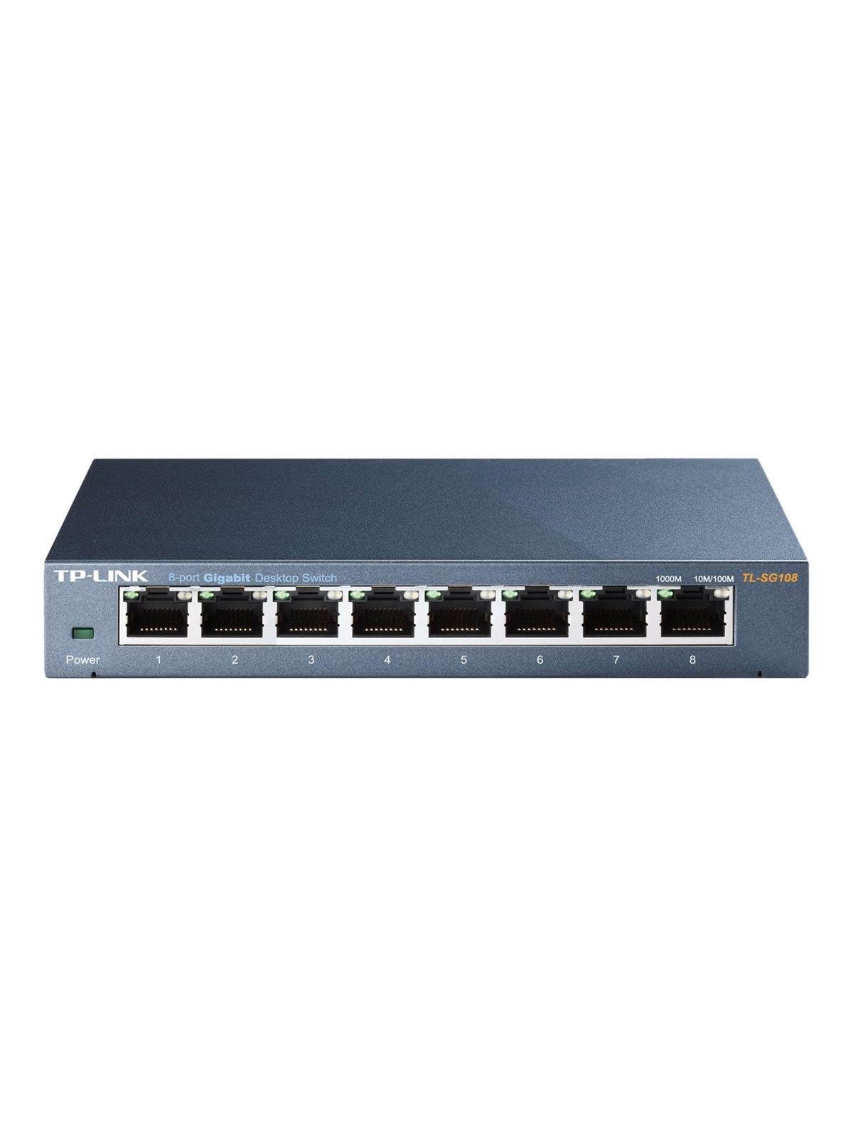 Tp-link Tl-sg108 8-port 10/100/1000mbps Desktop Switch - Switches
