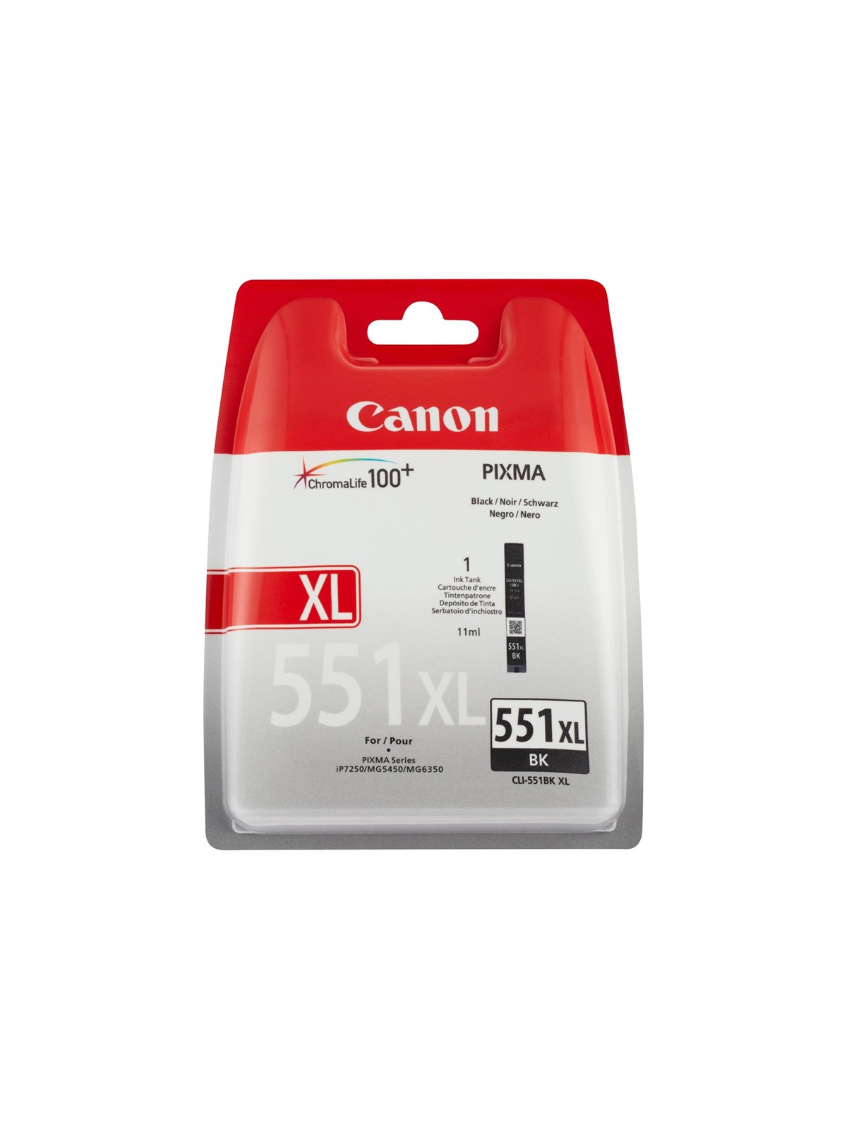 Canon Cli-551xl / 6443b001 High Black - Tintenpatrone Schwarz - Druckerzubehoer Tinte Toner