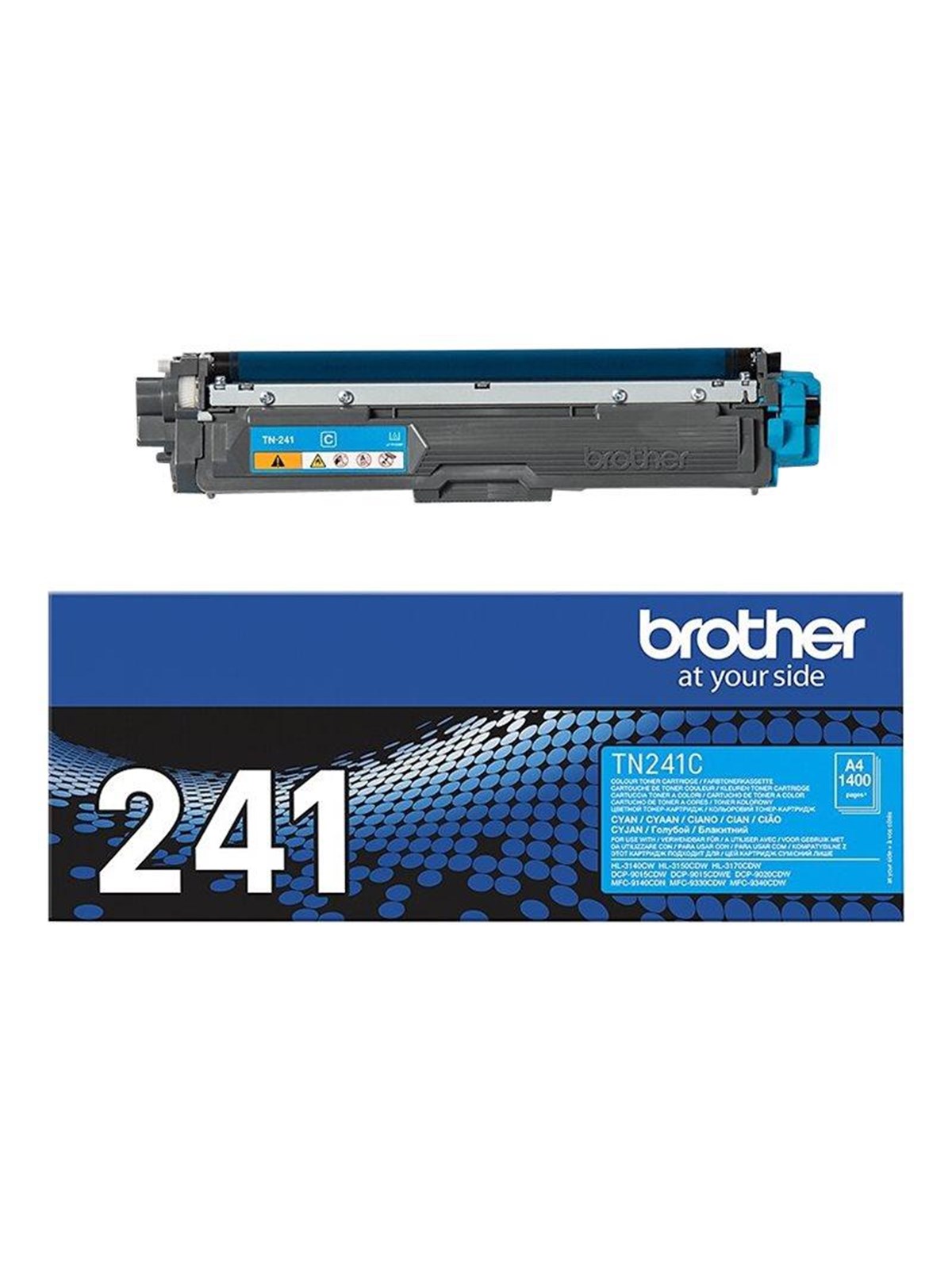 Brother Tn241c / TN 241c Cyan Toner - Tonerpatrone Cyan - Druckerzubehoer Tinte Toner