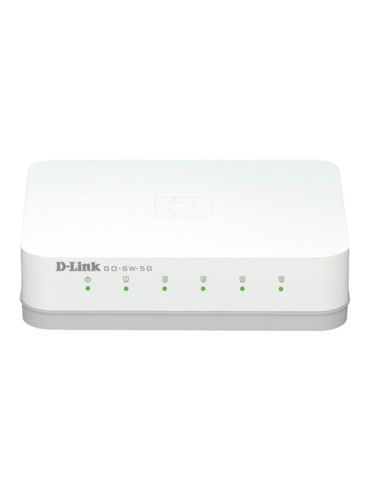 D-link Go-sw-5g 5-port Gigabit Easy Desktop Switch - Switches - Go-sw-5g/e