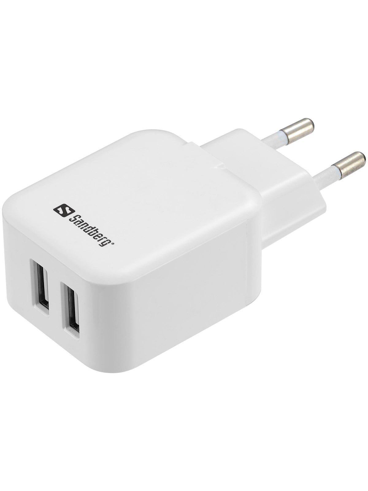 Sandberg AC Aufladegerät Dual Usb 2A - Handys Adapter Und Ladegeraete - 440-57