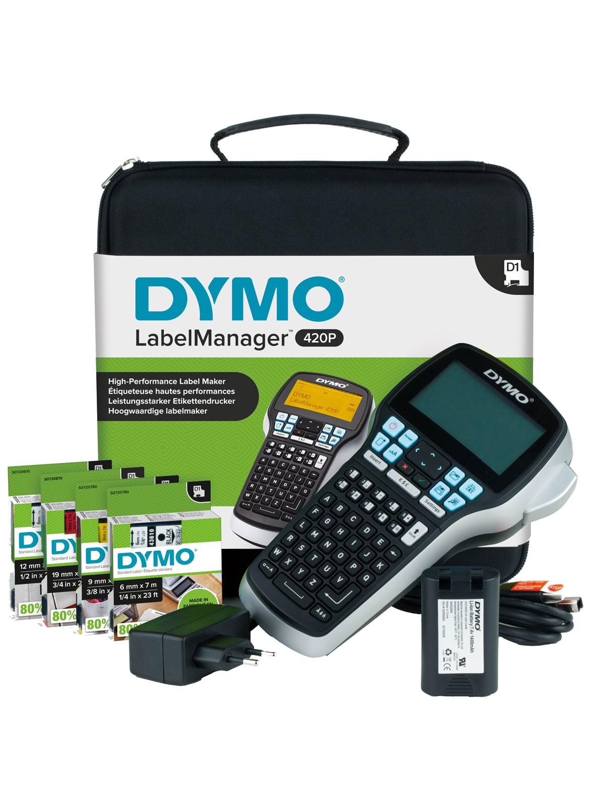 Dymo Labelmanager 420p Beschriftungsgerät im Koffer - Label Drucker - S0915480