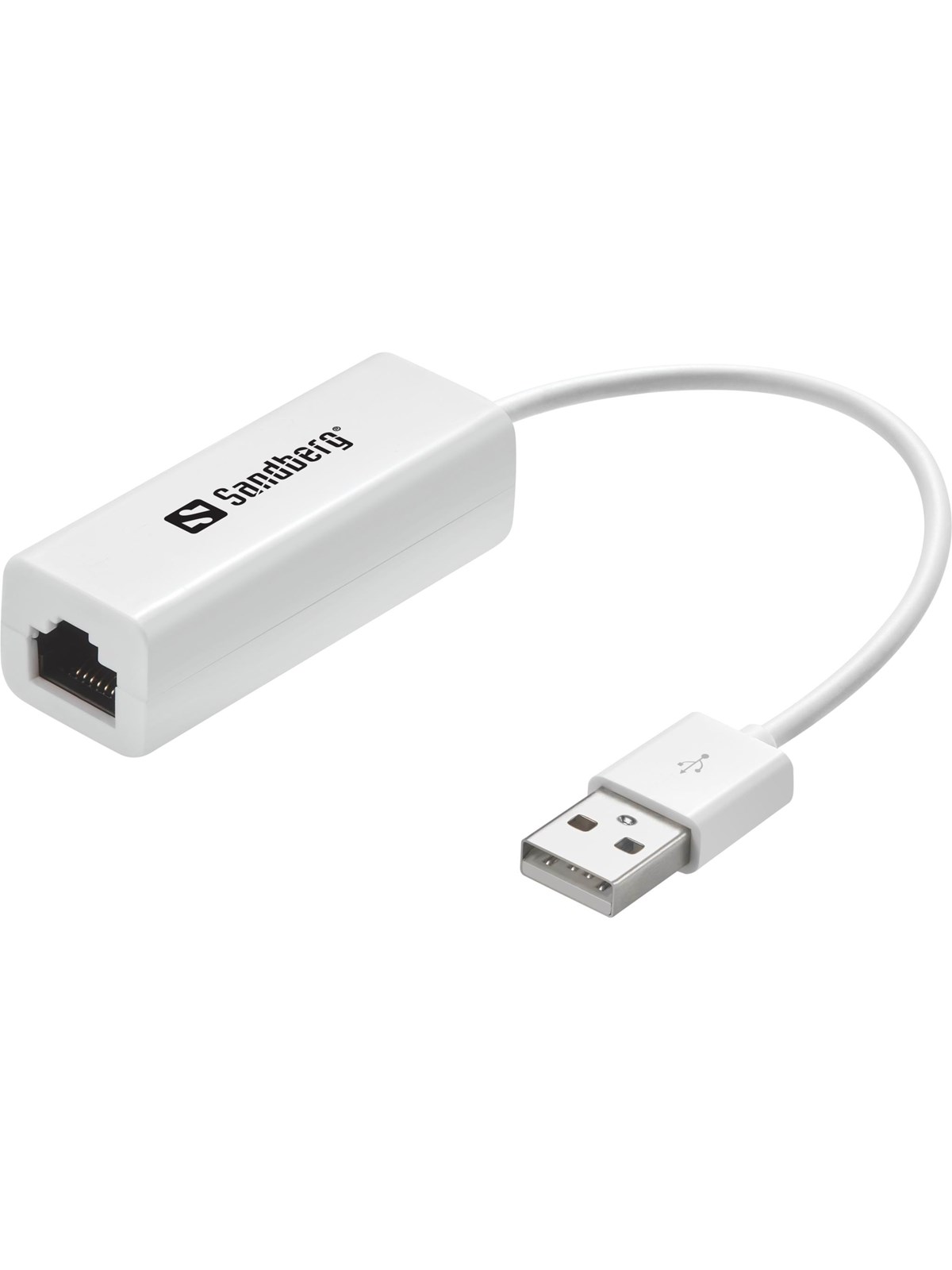 Sandberg Usb zu Netzwerk Konverter - Netzwerkadapter Netzkarte Druckserver Usw - 133-78