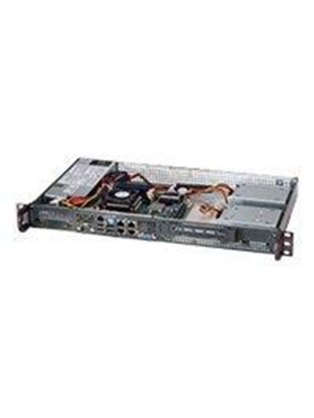 Supermicro Sc505 203b - Gehäuse - Server (Rack) - Schwarz - Gehaeuse - Cse-505-203b