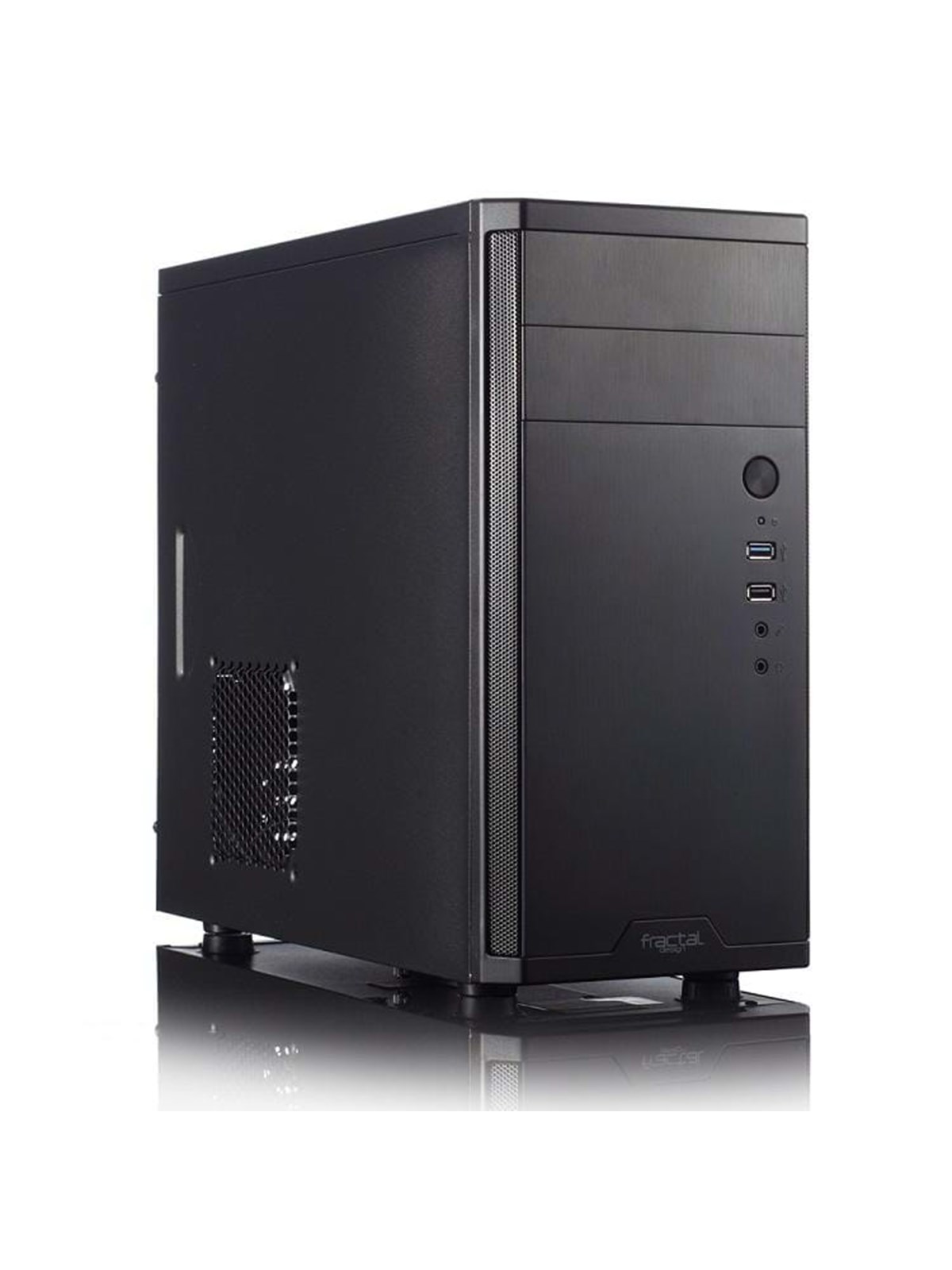 Fractal Design Core 1100 - Gehäuse - Minitower - Schwarz - Gehaeuse - Fd-ca-core-1100-bl