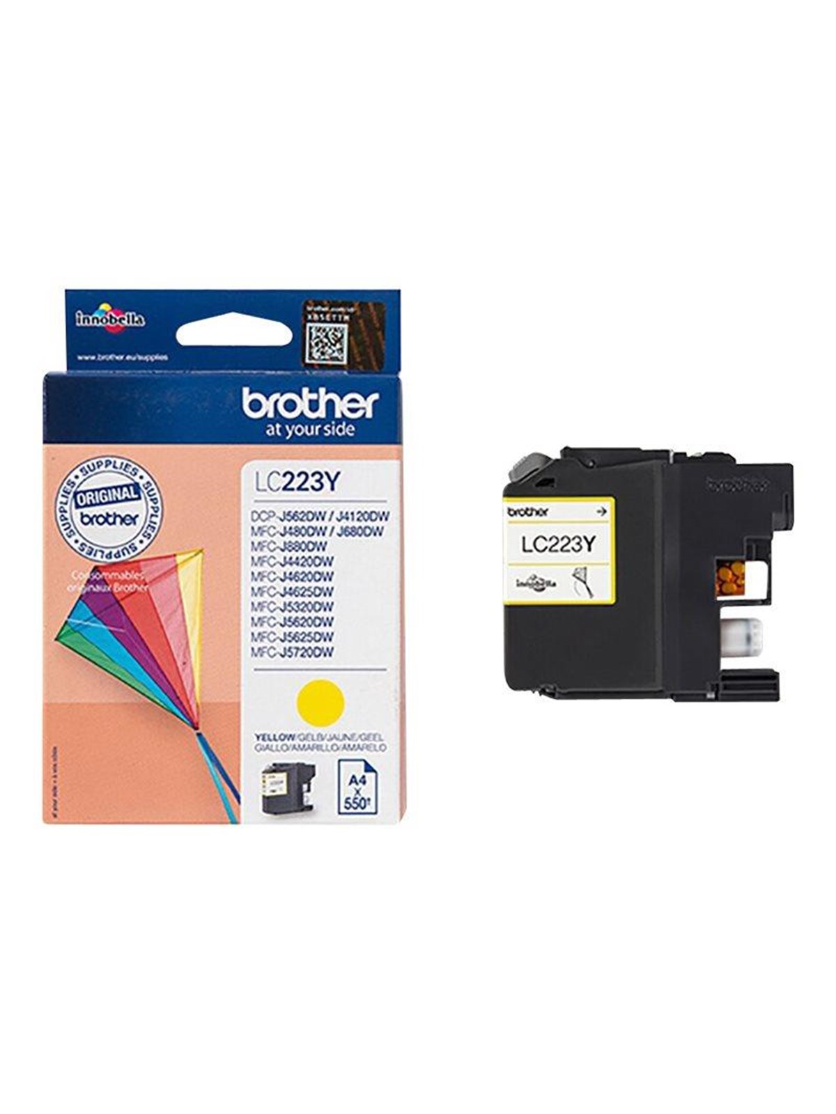 Brother Lc223y / LC 223y Yellow Ink - Druckerzubehoer Tinte Toner