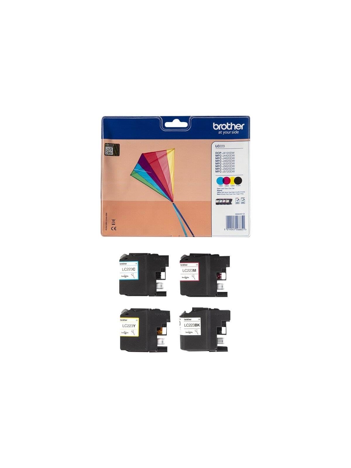 Brother Lc223valbp / LC 223valbp 4-pack - Druckerzubehoer Tinte Toner