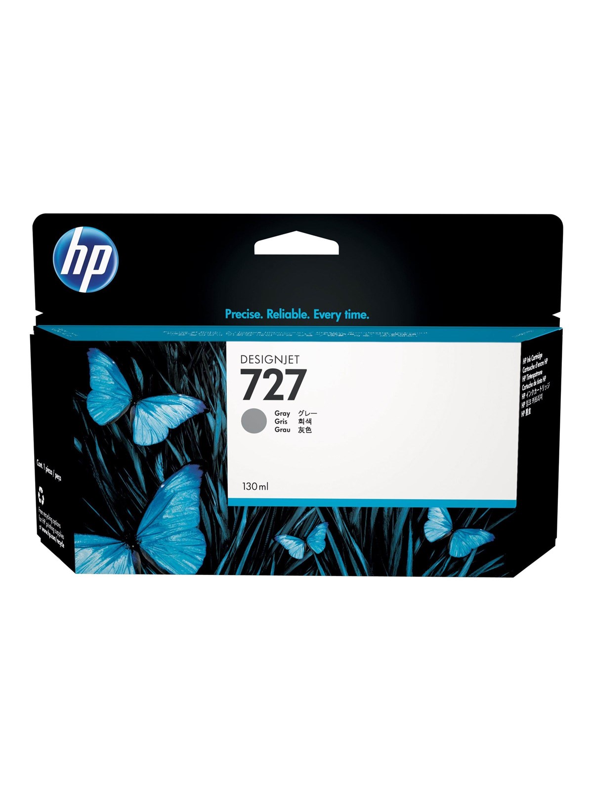 HP 727 / B3p24a Ink Grey - Druckerzubehoer Tinte Toner