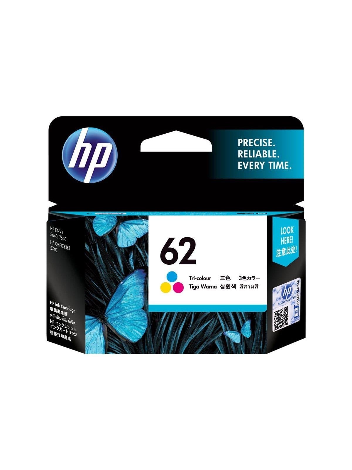 HP 62 / C2p06ae Tri-color (Cyan Magenta Yellow) - Druckerzubehoer Tinte Toner