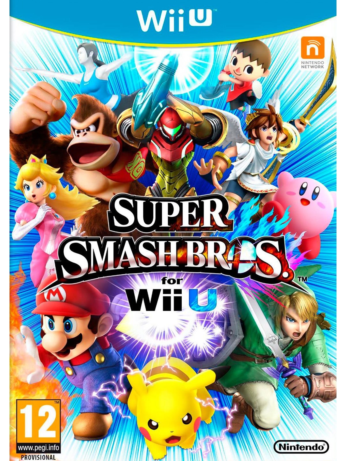 Super Smash Bros - Nintendo Wii U - Fighting - Pegi 12 - Spiele - 0045496334017