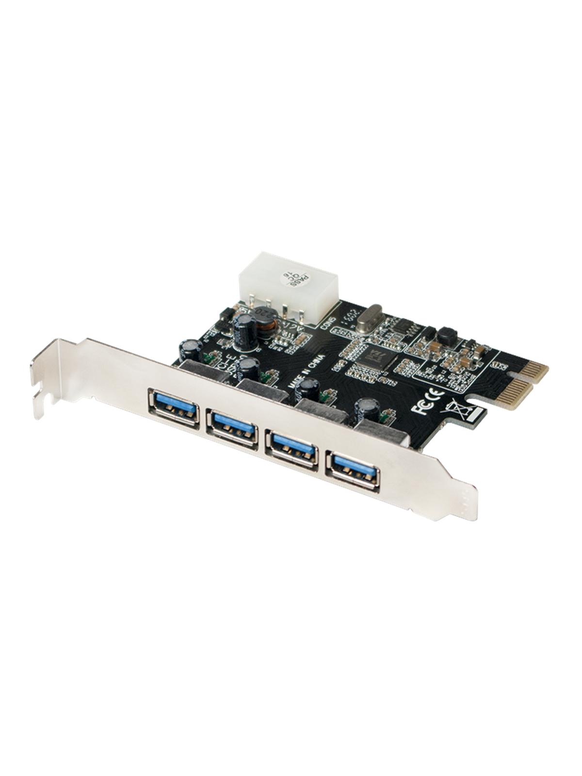 Logilink Usb 3.0 4-ports Pci Express Card - Controller - Pc0057