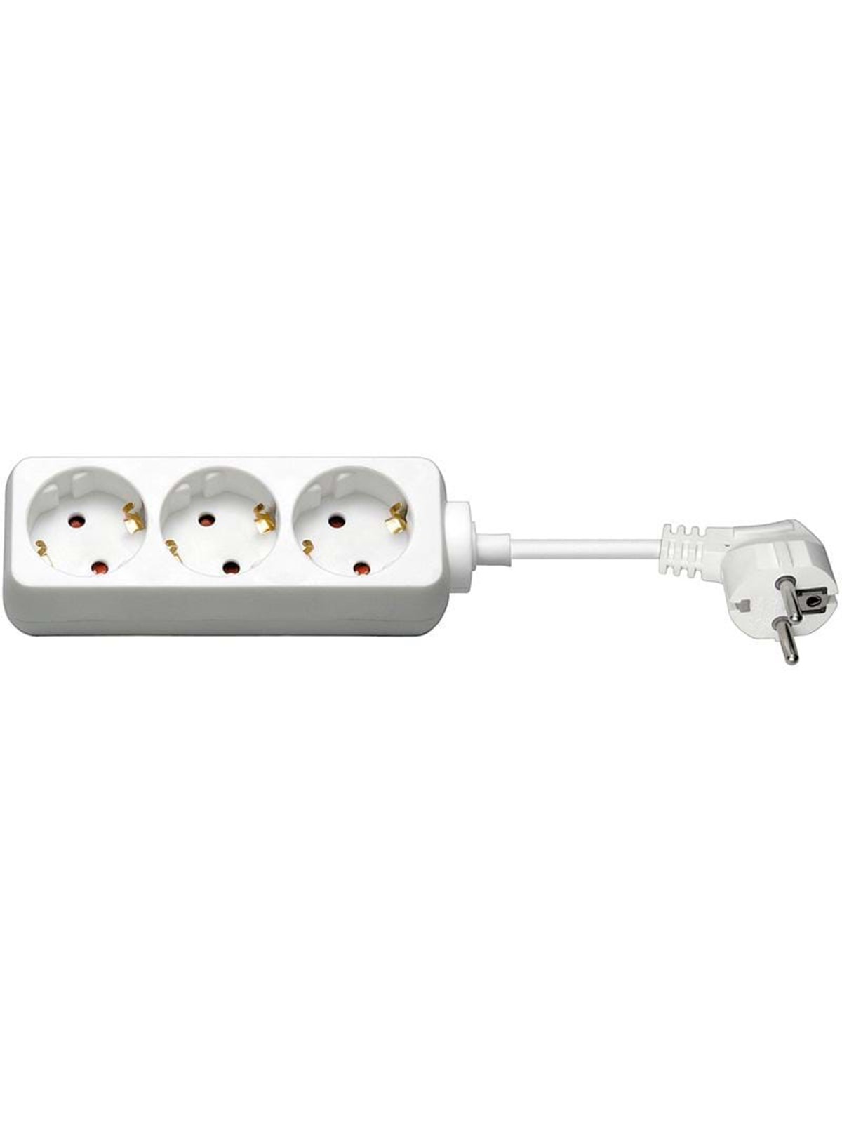 Pro Strom Sockel x3 - Weiß - 1.5m - Stromkabel Extern - 4040849512933
