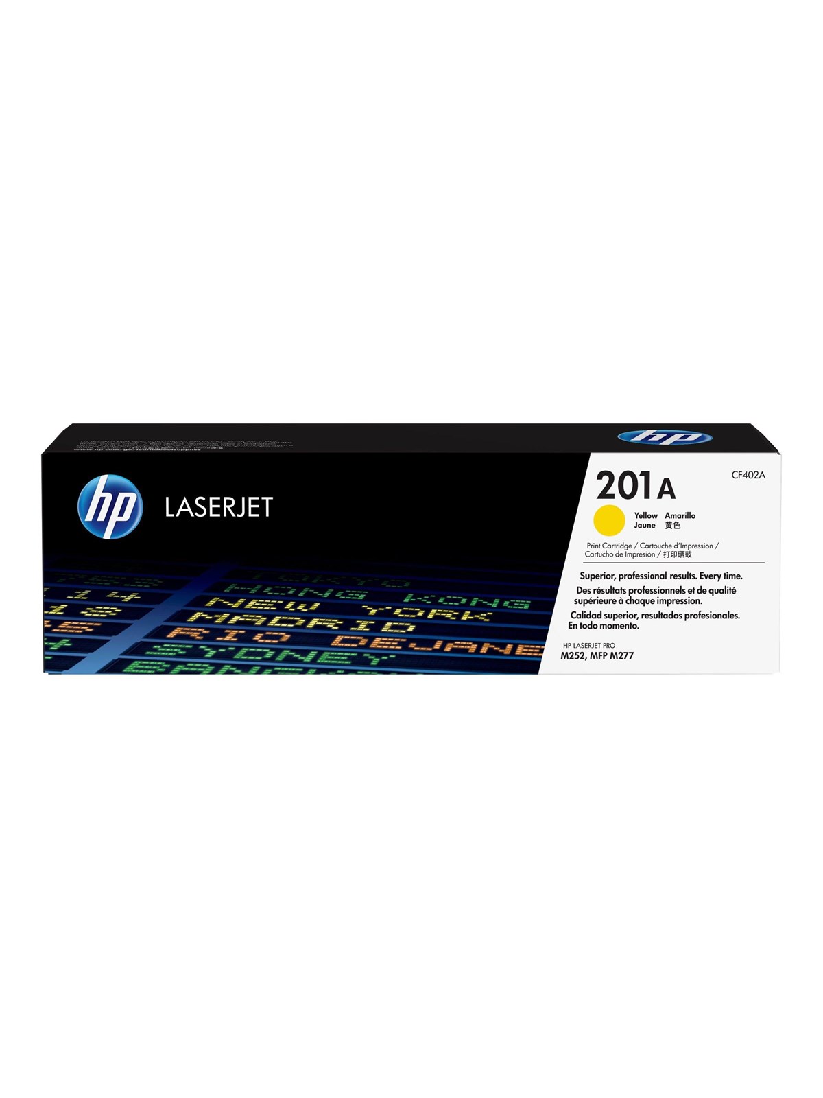 HP 201a / Cf402a Yellow Toner - Druckerzubehoer Tinte Toner