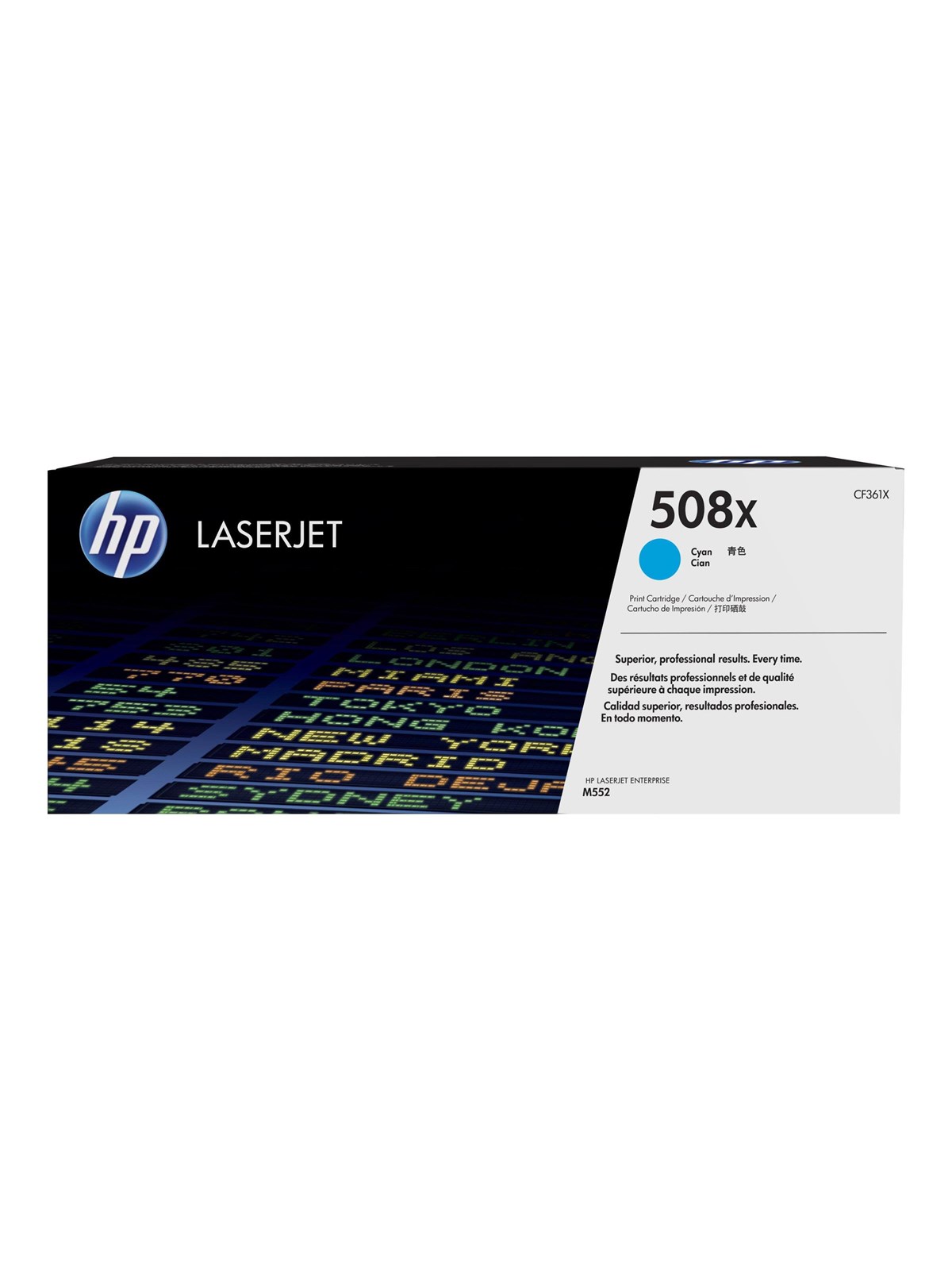 HP 508x / Cf361x High Capacity Cyan Toner - Druckerzubehoer Tinte Toner