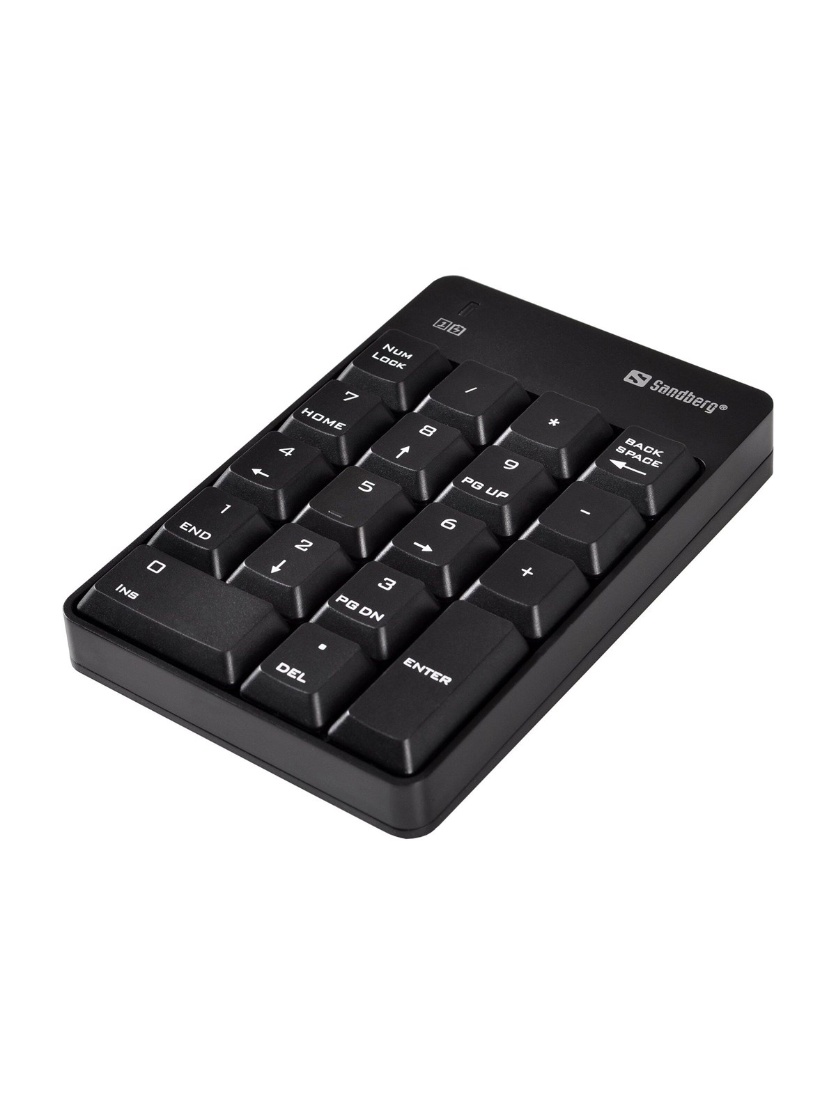 Sandberg Wireless Numeric Keyboard 2 - Numpad - Schwarz - Tastaturen - 630-05