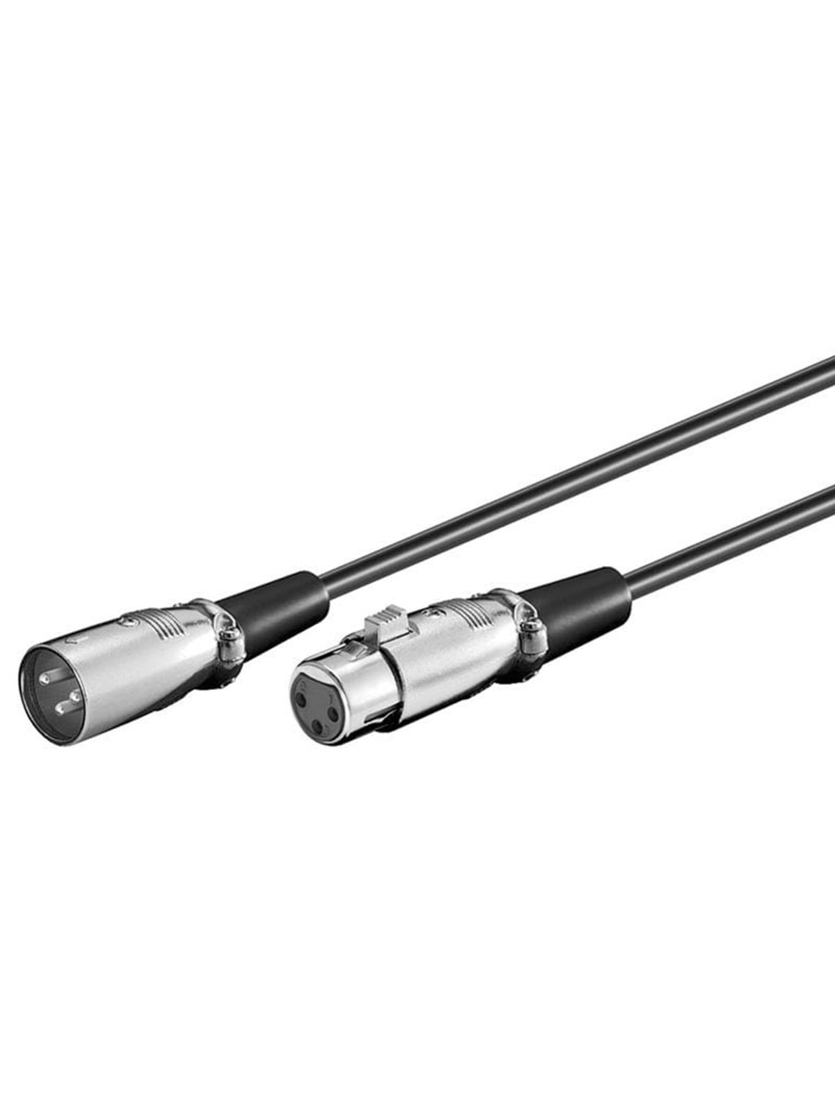 Pro Xlr 3pins Cable - Black - 6m - Audio Kabel - 4040849507151