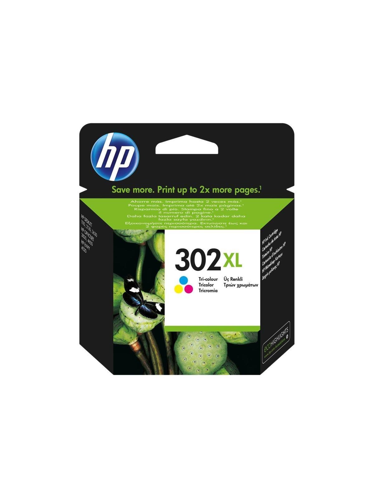 HP 302xl / F6u67ae Tri-color - Druckerzubehoer Tinte Toner